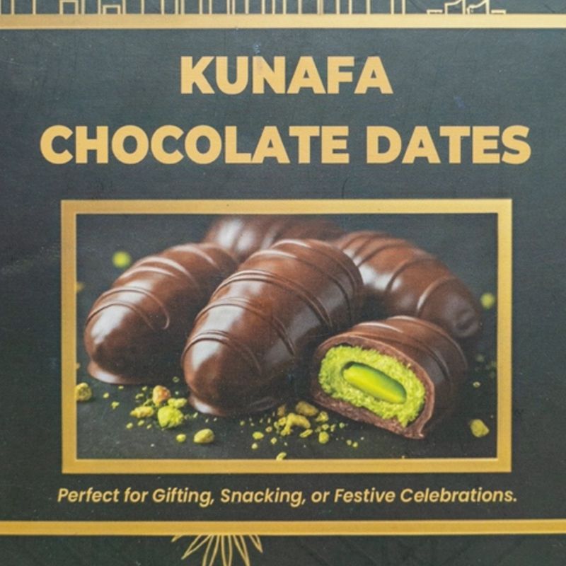 Kunafa chocolate dates
