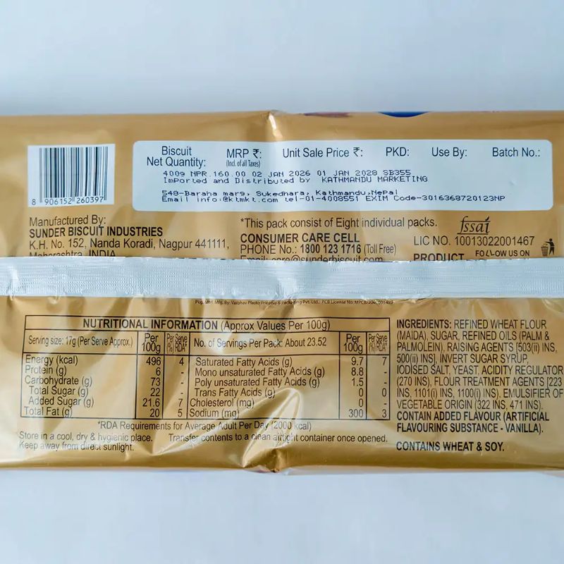 Krack n krisp biscuit(400gm)