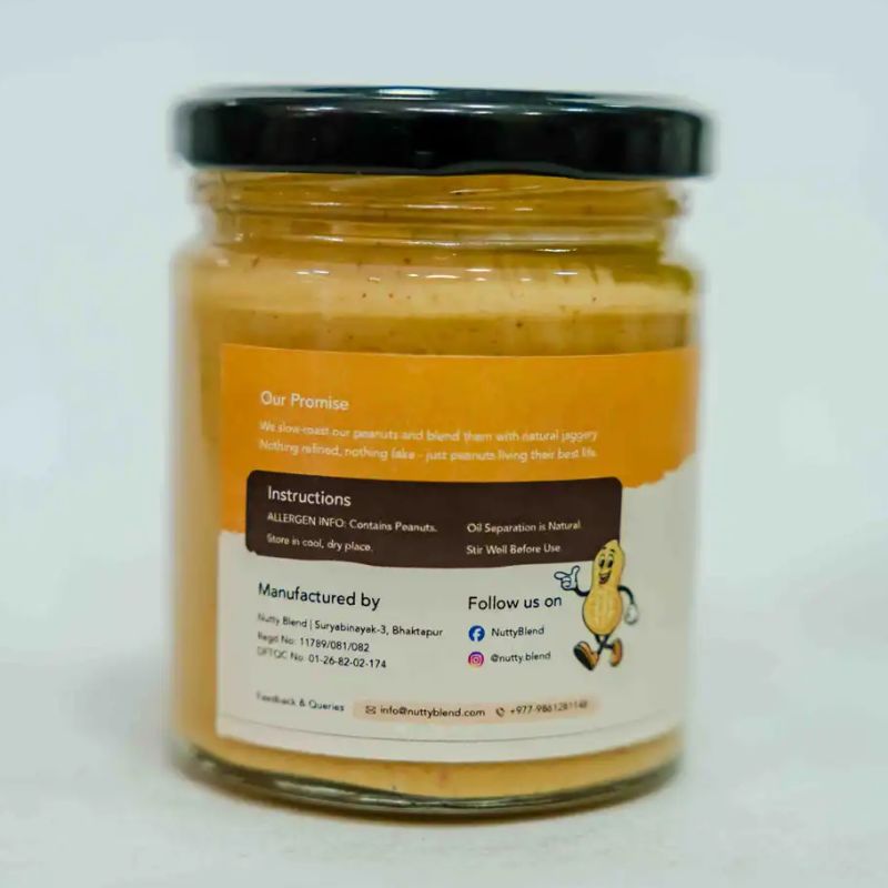 Nutty Peanut Butter  jaggery (200gm)