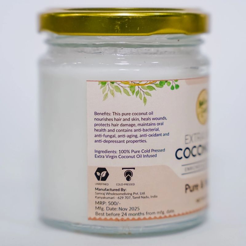 Extra Virgin Coconut Oil(180ML)