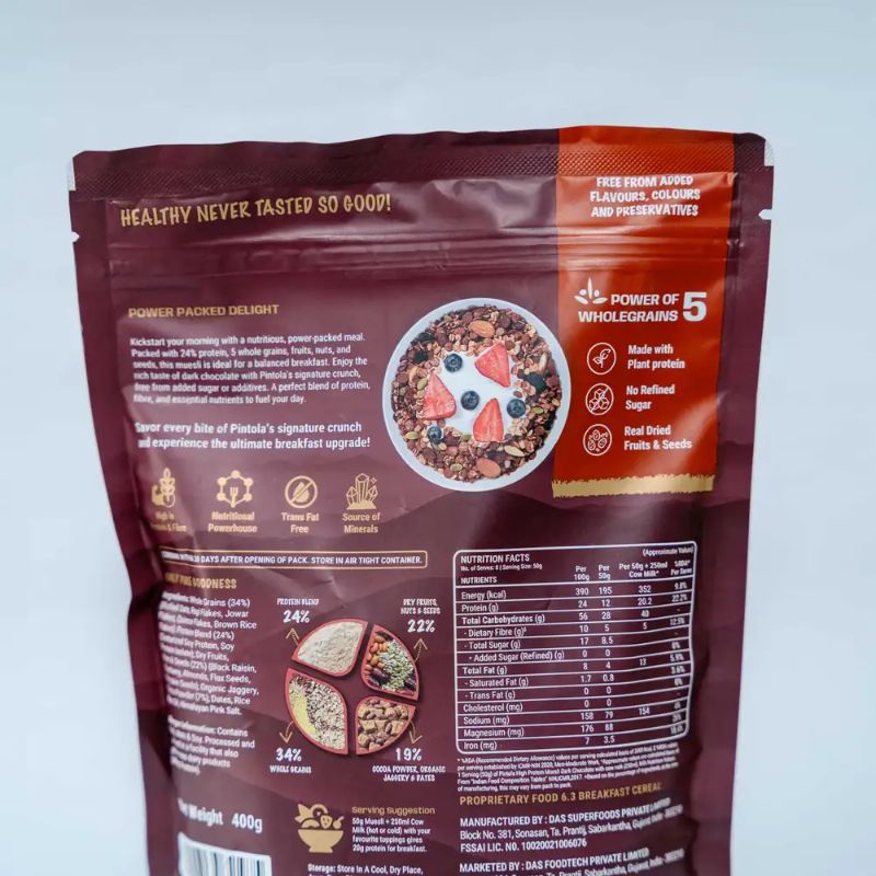 Pintola dark chocolate(400gm)