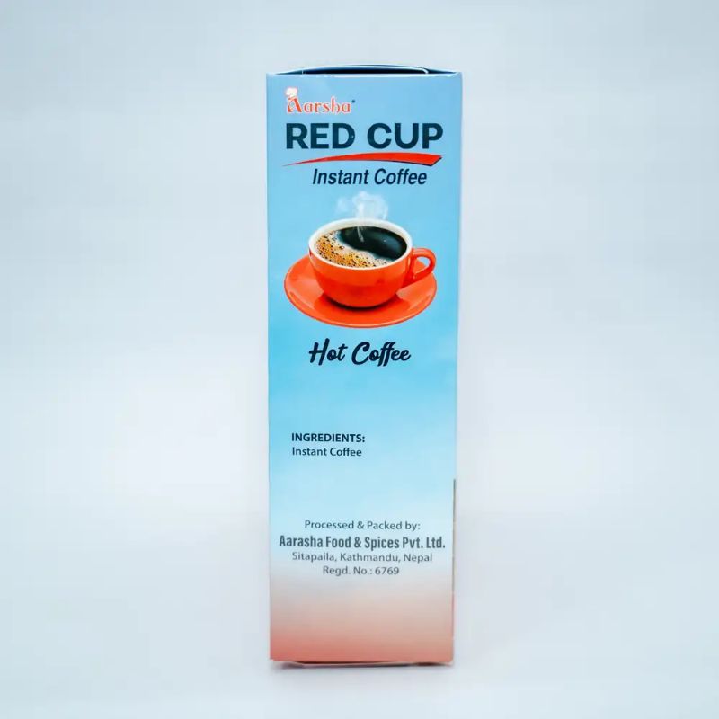 Red cup instant coffee